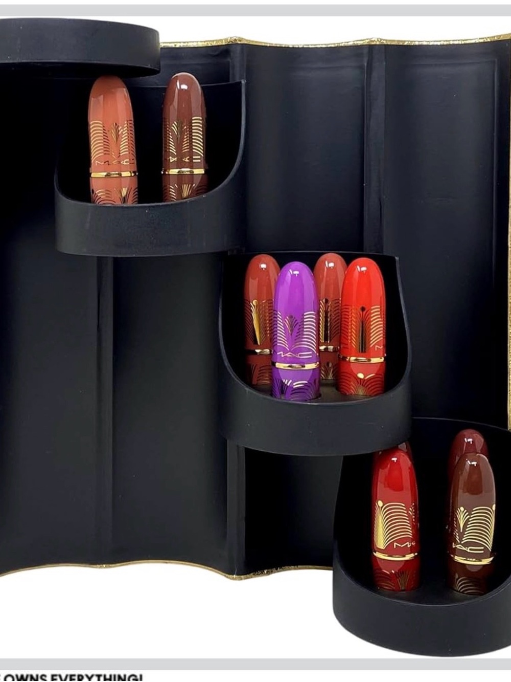 MAC Cosmetics 12 Lipstick Collection — Red, Coral, Pink, Mauve, Purple - Picture 2 of 4